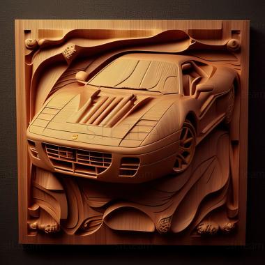 3D модель Ferrari F355 (STL)